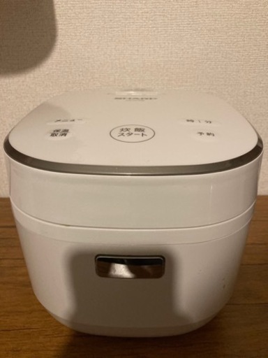 春色3カラー✧ ‼️送料設置無料‼️ 2278番 シャープ✨炊飯器✨KS-CF05B