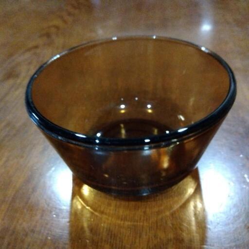 ファイヤーキング　アンバーカスタードカップ4個(バスケット付き） ファイヤーキング カスタードカップ アンバー4個 ファイヤーキング