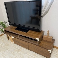 テレビ・テレビ台セット　※別売り可