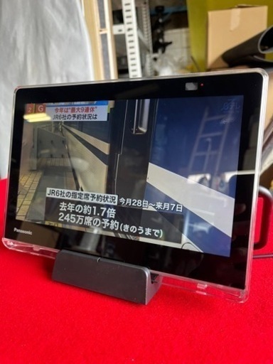 ☆人気商品!!☆ ポータブルデジタルテレビ Panasonic プライベートビエラ UN-10L11-K 2021年製 2022年購入品 10インチ