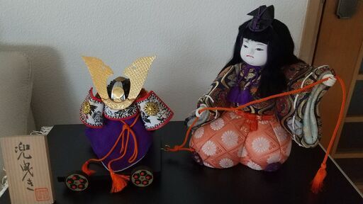 気に入って購入 兜飾り 島津忠久公 伝統工芸士『暁山作』江戸木目込 12