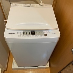 洗濯機 Hisense 購入後1年以内