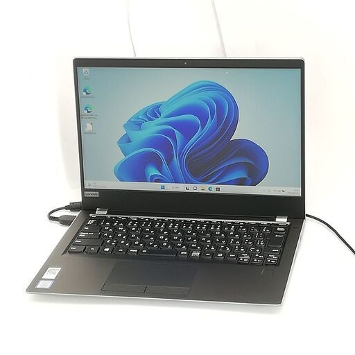 13.3型 ノートパソコン Lenovo V730-13 中古美品 第7世代 Core i5 8GB 高速SSD 無線 Bluetooth Webカメラ Windows11 Office