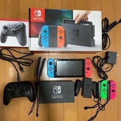 Switch•純正プロコン•ジョイコン4つセット【Nintendo】
