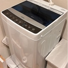 【中古】ハイアール 5.5kg 全自動洗濯機　ブラックHaier...