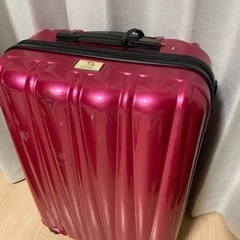 【ネット決済・配送可】スーツケース キャリーケース ピンク