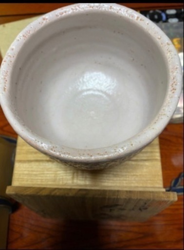 代理出品です。志野茶碗