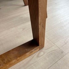 【決まりました】ウォルナットのダイニングとイス4脚のセット