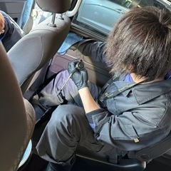 車の車内清掃！ 美装業  青森市内！