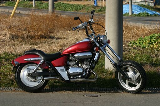 埼玉発643】HONDA マグナ250 MC29ロングフォーク