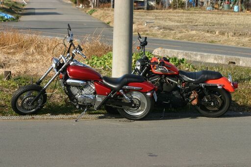埼玉発643】HONDA マグナ250 MC29ロングフォーク