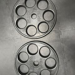 IVANKO（イヴァンコ）オリンピックラバープレート 20kg×2枚①