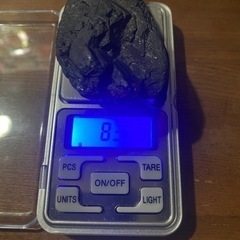 川で拾った石炭②　各一個50円
