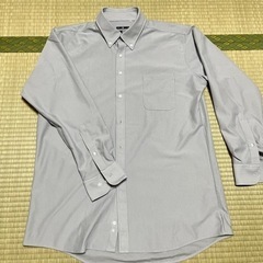【未着用】大きめ　ワイシャツ　スーツセレクト　黒　スーパーノンアイロン