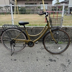 新潟市内〜　２７インチ、６段切り替え、自転車