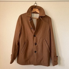 春のコート ブラウン Browny Vintage