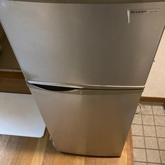 【無料引渡し】シャープ 冷蔵庫 118L容量