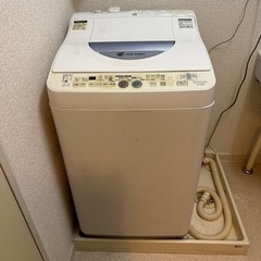 SHARP5.5キロ洗濯機乾燥機