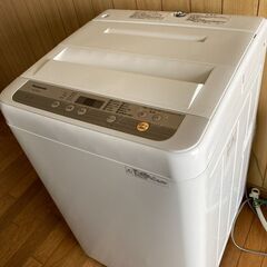 【中古・美品】パナソニック 6.0kg全自動洗濯機2018年製