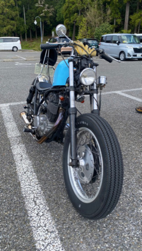 SR400フルカスタム ホバー カフェ チョッパー