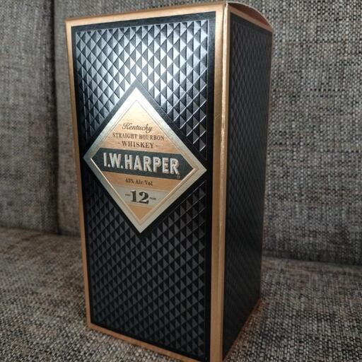 【未開封品】ＩＷハーパー 43度 正規 箱付 750ml whisky 未開封品】IWハーパー 43度 正規 箱付 750ml whisky一 番