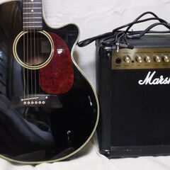☆値下げ！！アコースティックギター エレアコ：☆takamine PT-106と 