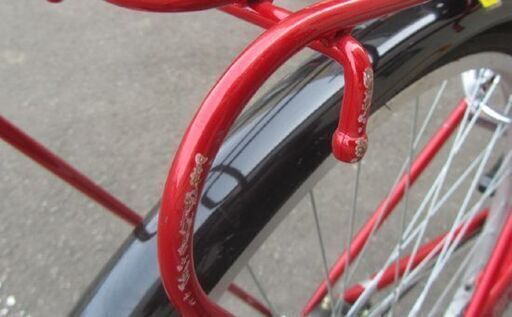 27インチ自転車 赤系 シティサイクル DACCARAT Noel レッド 札幌市北区屯田 27インチ自転車 赤系 シティサイクル DACCARAT Noel レッド 札幌市北区屯田