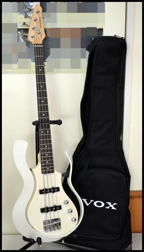 中古 ヴォックス エレキベース VOX VSB-2S スターストリーム ホワイト