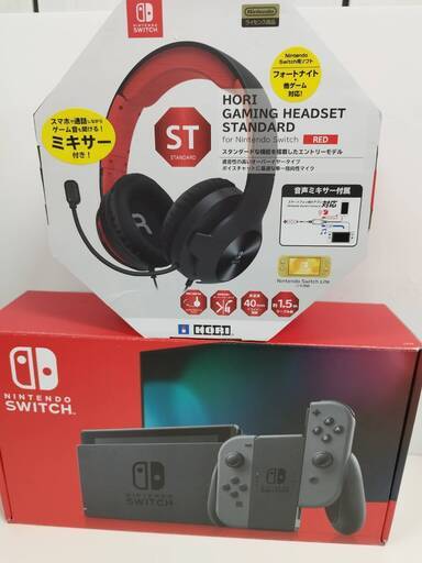 新型モデル Nintendo Switch/HAD-S-KAAAA/HORIゲーミングヘッドセット付き！