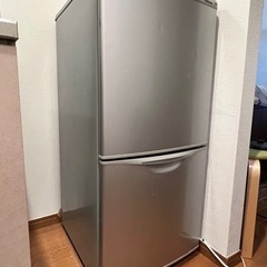 決まりました→National   冷蔵庫　2ドア　シルバーグレ...