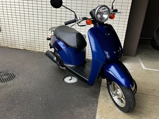 【引き取り先が決まりました】AF62ホンダトゥデイ　希少のフルマーク青　バッテリ新品・シート張替済　すぐ乗れます