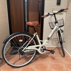 購入者決定　折りたたみ自転車　シマノ変速ギア 