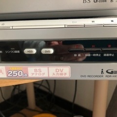 SONY DVDレコーダー RDR-HX72 250GB