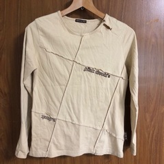 Ｍサイズ 長袖Tシャツ ベージュ  0円