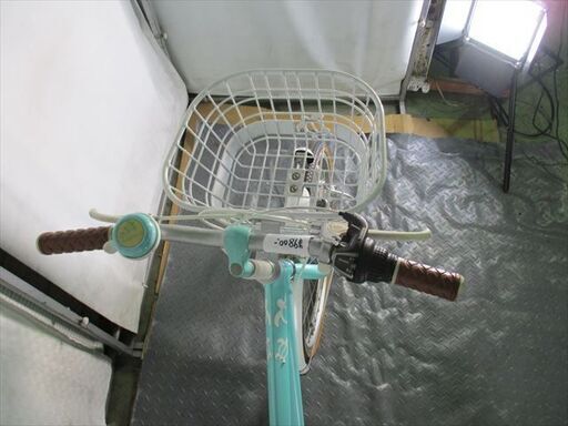 C680☆9800円☆整備済み 中古子供自転車 【22インチ ライトブルー 】 d