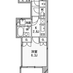 🌳ヤバすぎる！🌳【初期費用10万円】で入居可能！👼白金高輪駅の画像
