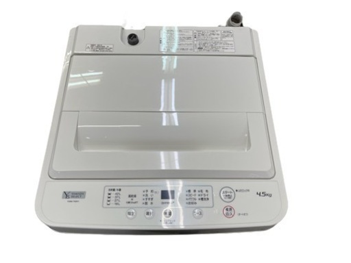 NO.356【2021年製】ヤマダセレクト 全自動電気洗濯機 YWM-T45H1 4.5kg