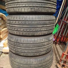 代理出品◇中古◇215/45/17◇2019年製•YOKOHAMA 夏タイヤ