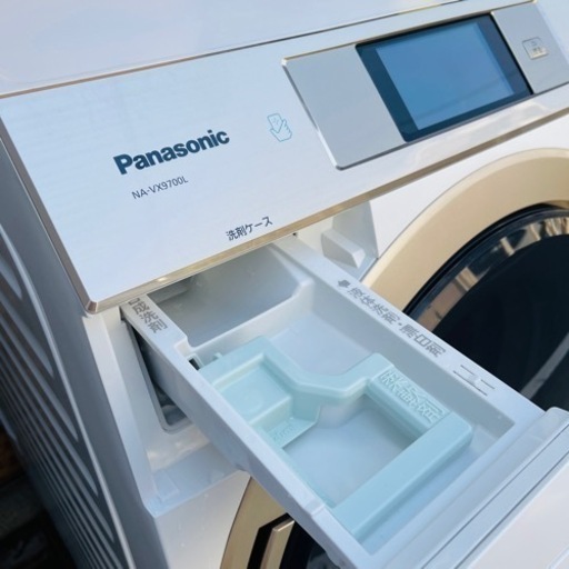 【売約済み】　Panasonic パナソニック NA-VX9700L ドラム式洗濯乾燥機 (洗濯11kg・乾燥6kg) 左開き ホワイト系　ドラム洗濯機　ドラム式洗濯機　洗濯機　乾燥機　乾燥付き　乾燥機能付き　2016年製