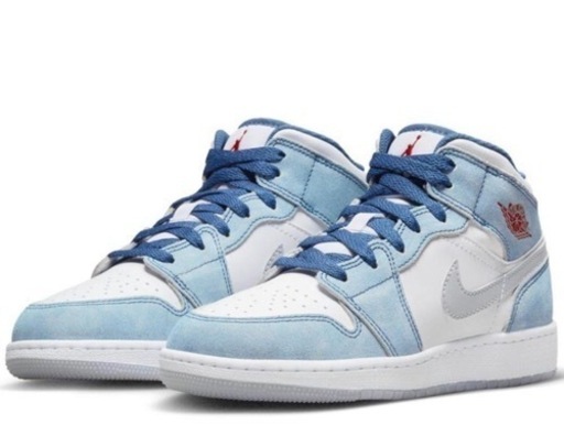 サイズ：22.5cm   Nike Air Jordan 1 Mid SE GS \