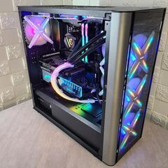 【ネット決済・配送可】【光るゲーミングPC】デスクトップパソコン...