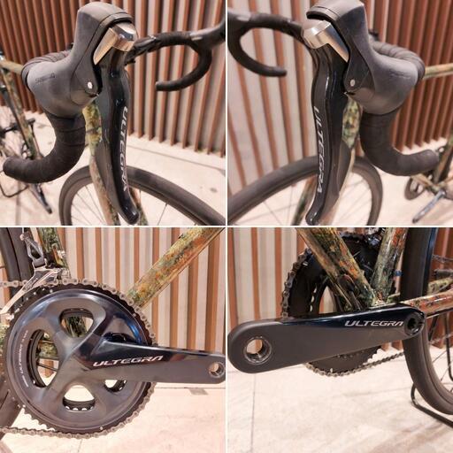 42万円の品☆新品ディスクロードバイク クロモリフレーム ビルダー