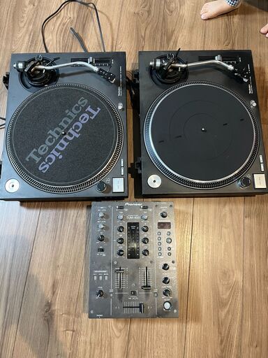 テクニクス　SL1200　MK3　2台　DJM-400　1台