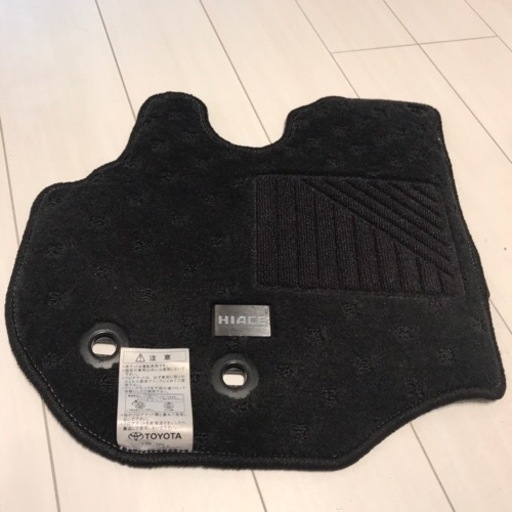ハイエース200系 ダークプライム 純正フロアマット ハイエース S-GL
