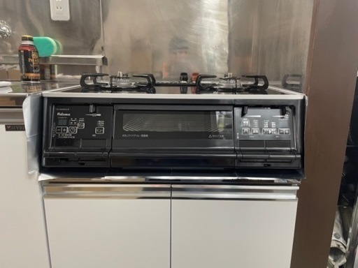 新品未使用】 パロマ ガスコンロ PA-A64WCKプロパンガス(LP)右大バナー