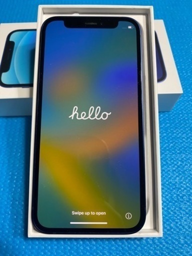 iPhone 12mini128gbブルーSIMフリー 