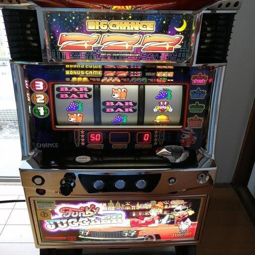 完動品 北電子 5号機 ファンキージャグラー コイン不要機 無段階