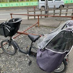 前後子乗せ可能・3人乗り自転車