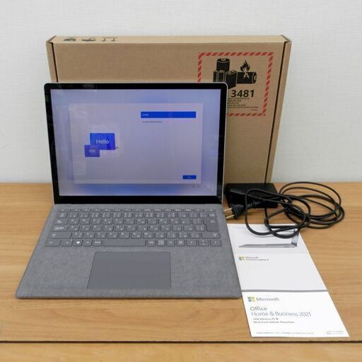 Microsoft Surface Laptop4 13.5型 5PB-00046 256GB 8GB RAM Windows11Home マイクロソフト 初期化済み PC ノートパソコン 札幌 西区 西野