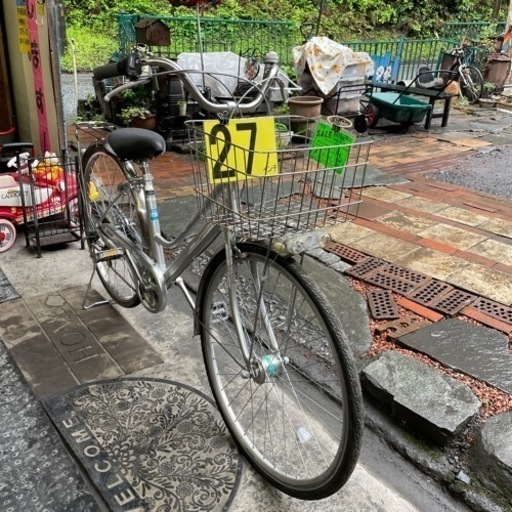 3323】学童 タケダ産業 27インチ ノーパンクタイヤ 17,100円